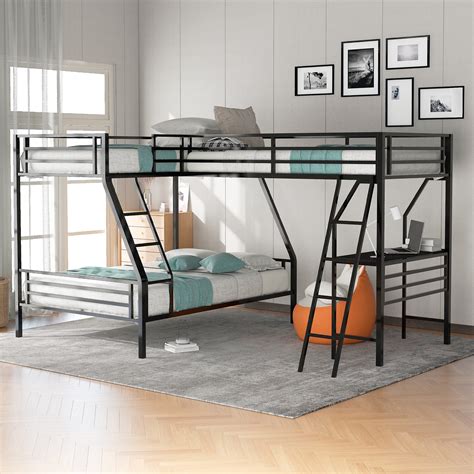 bunk 3 beds